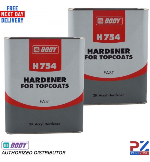 2X HB754 2.5L 2K Acryl Isocyanate Fast Hardener For 2K Acrylic Paints &clearcoat